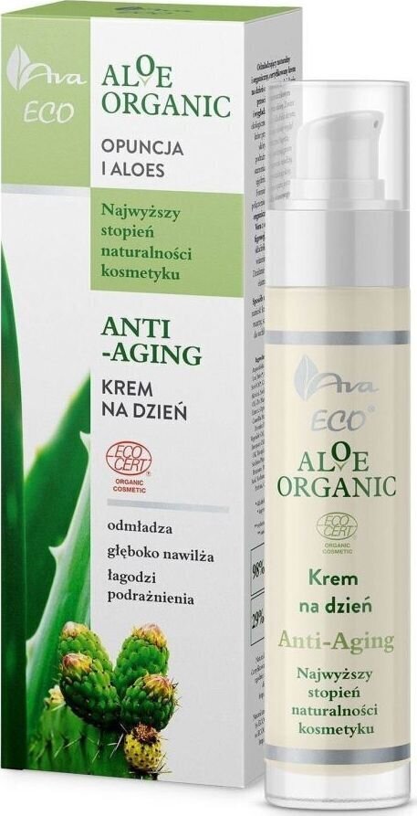 Päevakreem Ava Laboratorium Aloe Organic, 50 ml hind ja info | Näokreemid | hansapost.ee