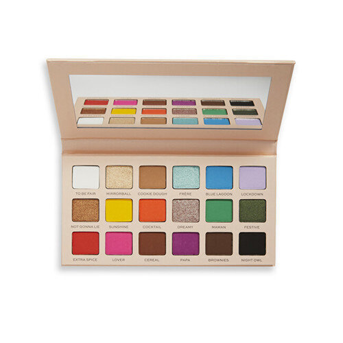 Lauvärvipalett Makeup Revolution X Soph Super Spice Palette, 16,2 g цена и информация | Lauvärvid, ripsmetušid ja silmapliiatsid | hansapost.ee