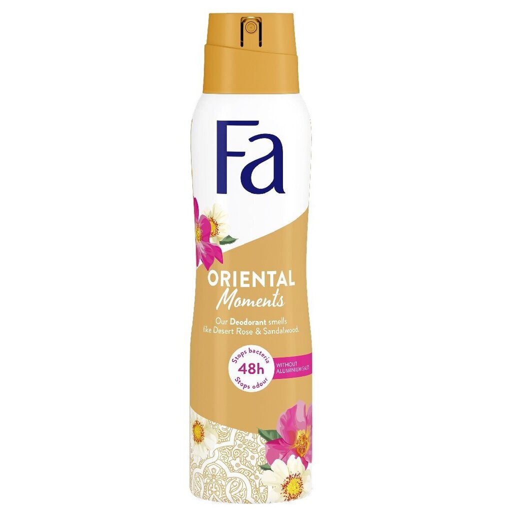 Deodorant Fa Oriental Moments, 150 ml hind ja info | Deodorandid | hansapost.ee