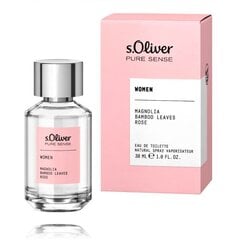 Tualettvesi s.Oliver Pure Sense Woman EDT naistele, 30 ml цена и информация | Женские духи | hansapost.ee