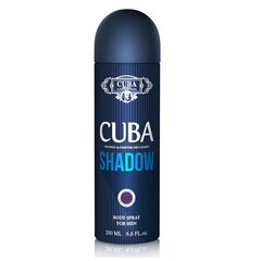 Deodorant Cuba Men's Shadow Deodorant Body Spray, 200 ml hind ja info | Deodorandid | hansapost.ee