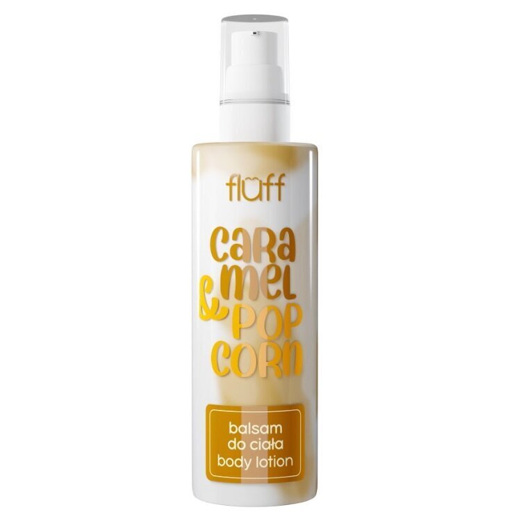 Ihupiim Fluff Caramel&Popcorn, 160 ml hind ja info | Kehakreemid, kehaõlid ja losjoonid | hansapost.ee