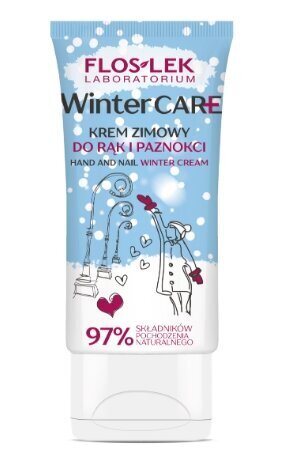 Talvine käte- ja küünekreem Flos-Lek Winter Care, 50 ml hind ja info | Kehakreemid, kehaõlid ja losjoonid | hansapost.ee