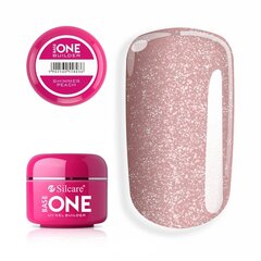 Ehitusgeel küüntele Silcare Base One, Shimmer Peach, 50 g hind ja info | Küünelakid ja küünelakieemaldajad | hansapost.ee