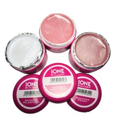 Ehitusgeel küüntele Silcare Base One, Shimmer Peach, 50 g hind ja info | Küünelakid ja küünelakieemaldajad | hansapost.ee