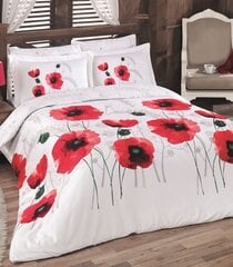 Комплект постельного белья Gelincik Red, 200x220 см, 3 части цена и информация | Постельное белье | hansapost.ee