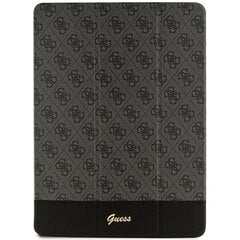 Guess GUFCP12PS4SGK iPad Pro 12.9" czarny|black 4G Stripe Allover цена и информация | Чехлы для планшетов и электронных книг | hansapost.ee