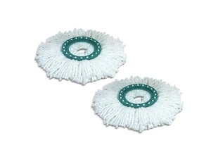 Varumopi komplekt LEIFHEIT Clean Twist Disc Mop, 2 tk hind ja info | Puhastustarvikud | hansapost.ee