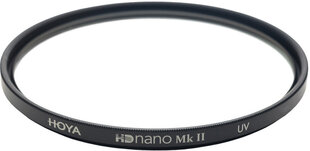 Hoya filter UV HD Nano Mk II 55mm цена и информация | Фильтры для объективов | hansapost.ee