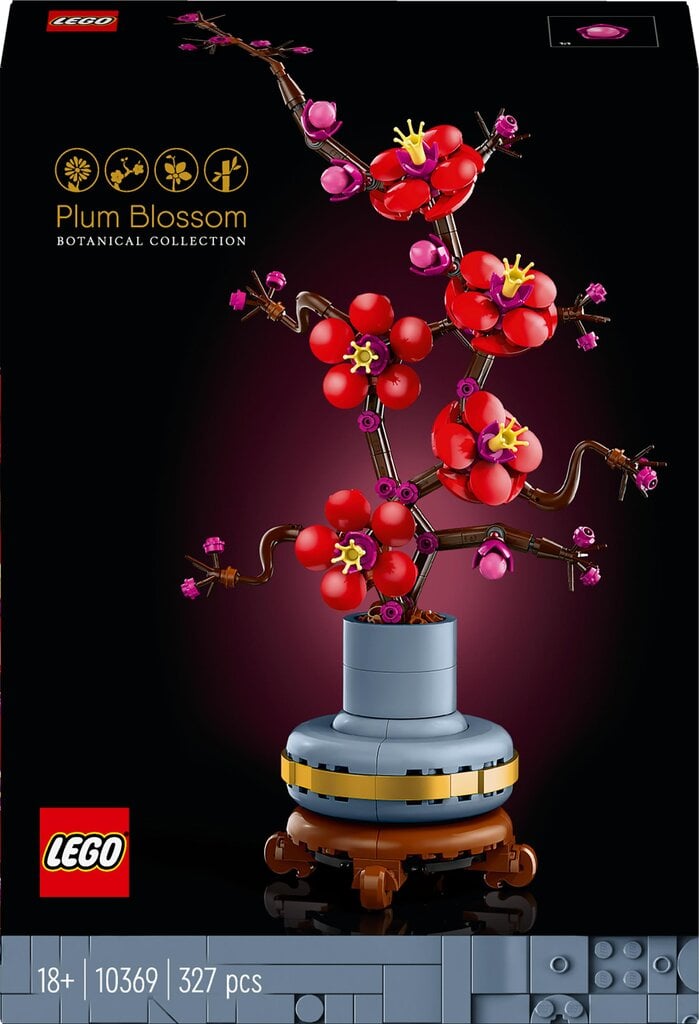 10369 Lego® Botanical Collection Ploomiõied, 327 o. цена и информация | Klotsid ja konstruktorid | hansapost.ee