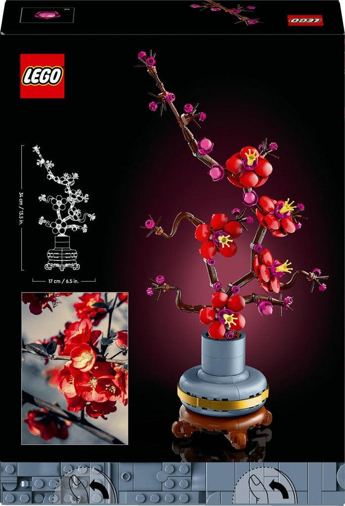 10369 Lego® Botanical Collection Ploomiõied, 327 o. цена и информация | Klotsid ja konstruktorid | hansapost.ee