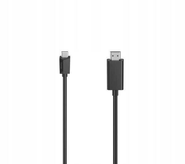 Hama HDMI USB C, 1.50m цена и информация | Juhtmed ja kaablid | hansapost.ee