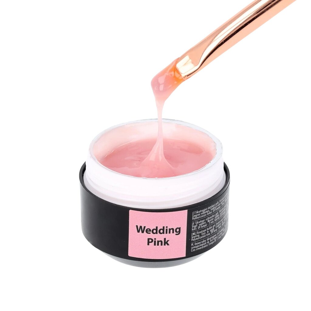 Ehitusgeel Solid Sincero Salon, Wedding Pink, 15 ml цена и информация | Küünelakid ja küünelakieemaldajad | hansapost.ee