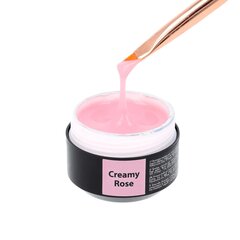 Гель строительный Color Sincero Salon, Creamy Rose, 15 мл цена и информация | Лаки, укрепители для ногтей | hansapost.ee