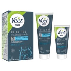 Veet Veet Men Intim Набор для интимного удаления волос, 100 мл и 50 мл цена и информация | Средства для депиляции | hansapost.ee