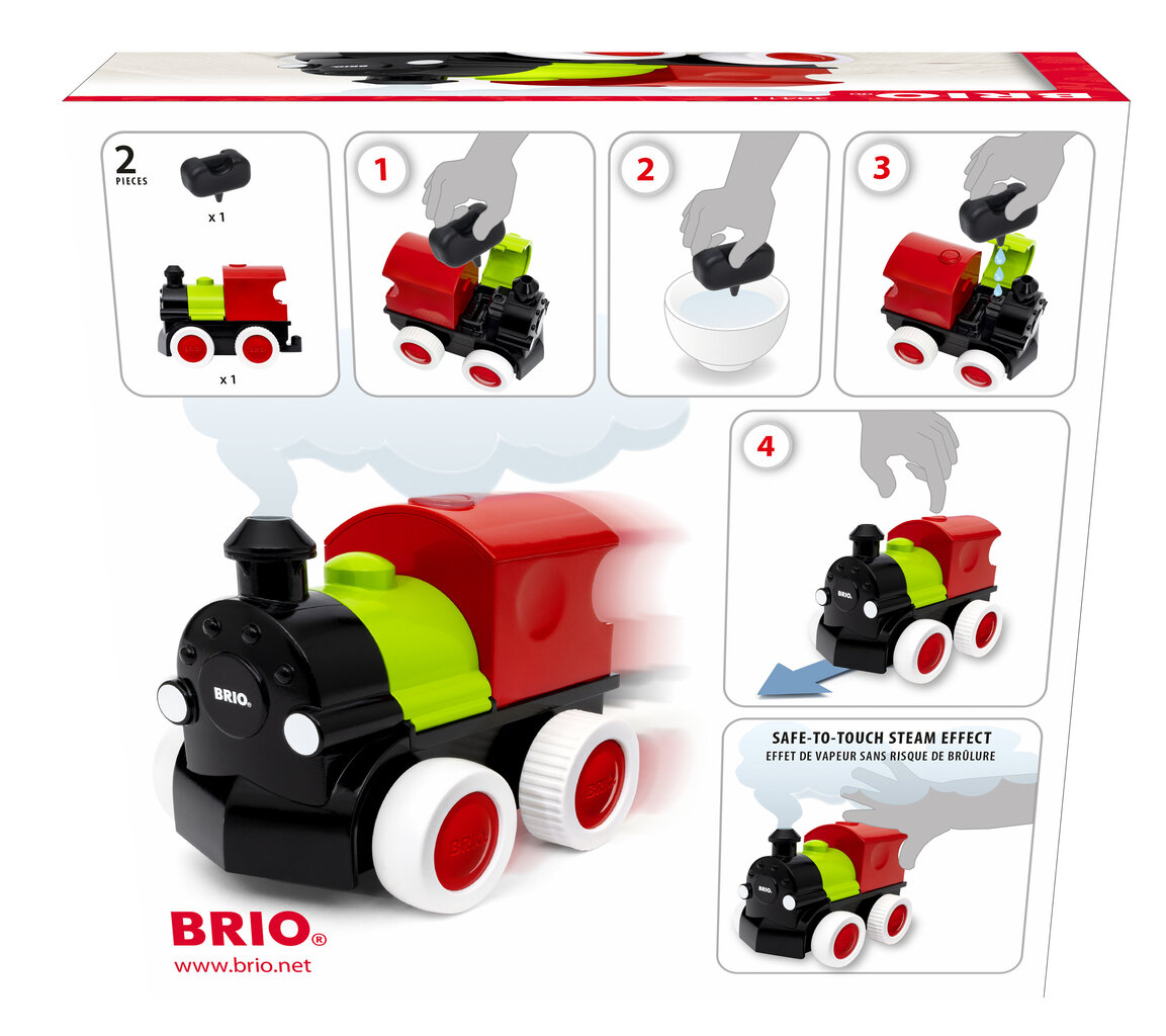 Interaktiivne Steam Train Steam & Go Brio цена и информация | Mänguasjad poistele | hansapost.ee