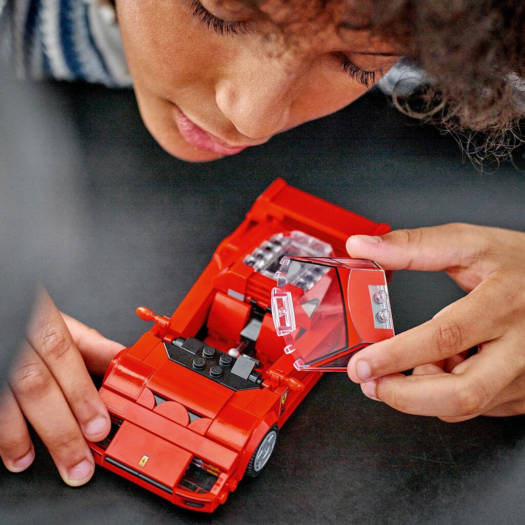 76934 Lego® Speed ​​​​Champions Ferrari F40 superauto, 318 o. цена и информация | Klotsid ja konstruktorid | hansapost.ee