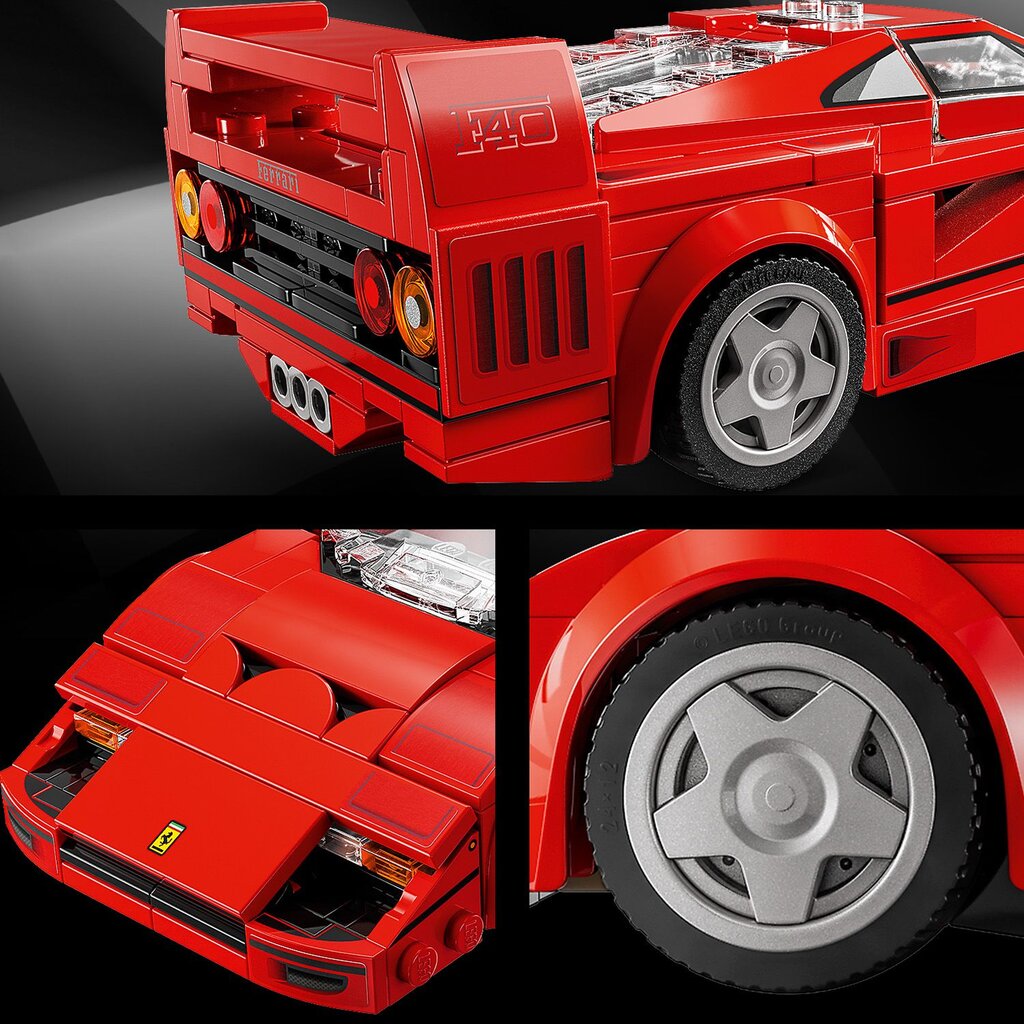 76934 Lego® Speed ​​​​Champions Ferrari F40 superauto, 318 o. hind ja info | Klotsid ja konstruktorid | hansapost.ee