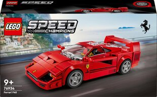 76934 LEGO® Speed Champions Суперавтомобиль Ferrari F40 цена и информация | Конструкторы и кубики | hansapost.ee