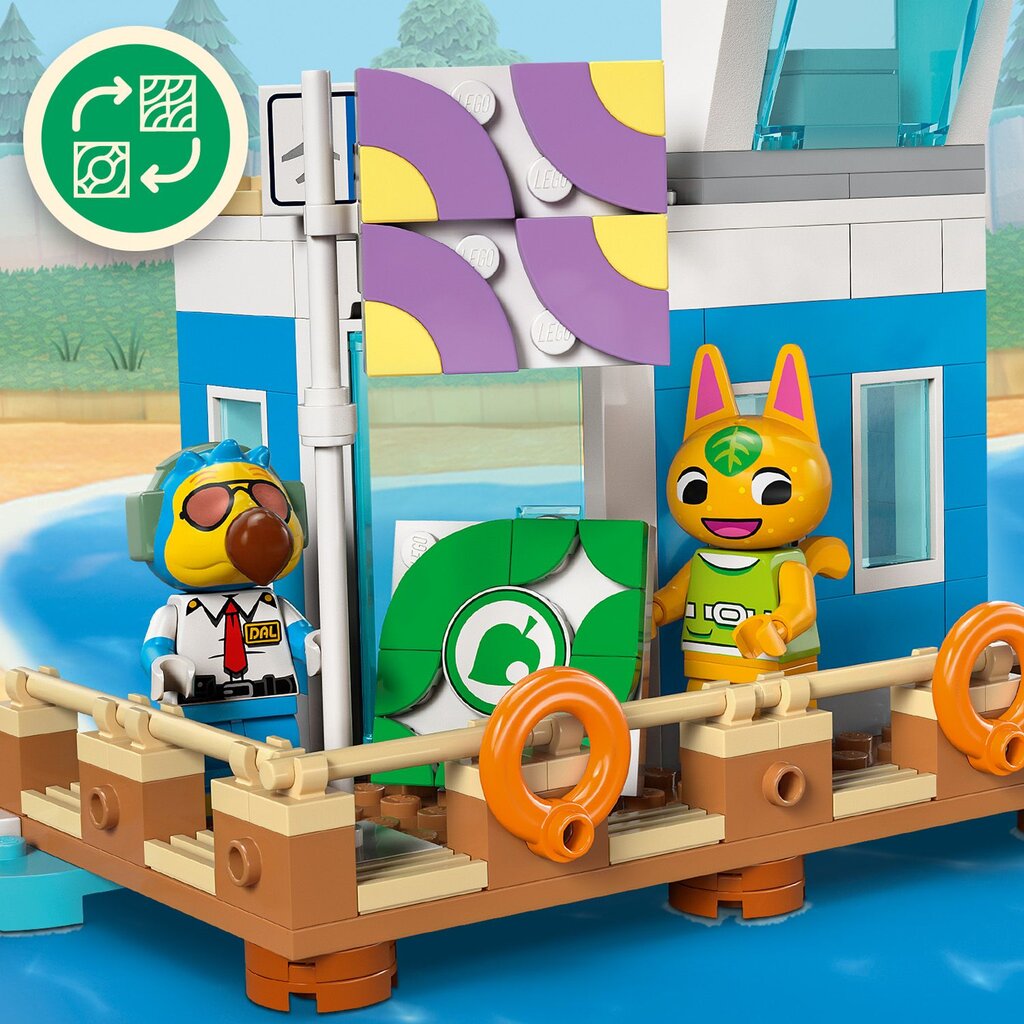 77051 Lego® Animal Crossing Lennake koos Dodo lennufirmaga, 292 o. цена и информация | Klotsid ja konstruktorid | hansapost.ee