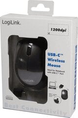 LogiLink ID0160, черный цена и информация | Компьютерные мыши | hansapost.ee