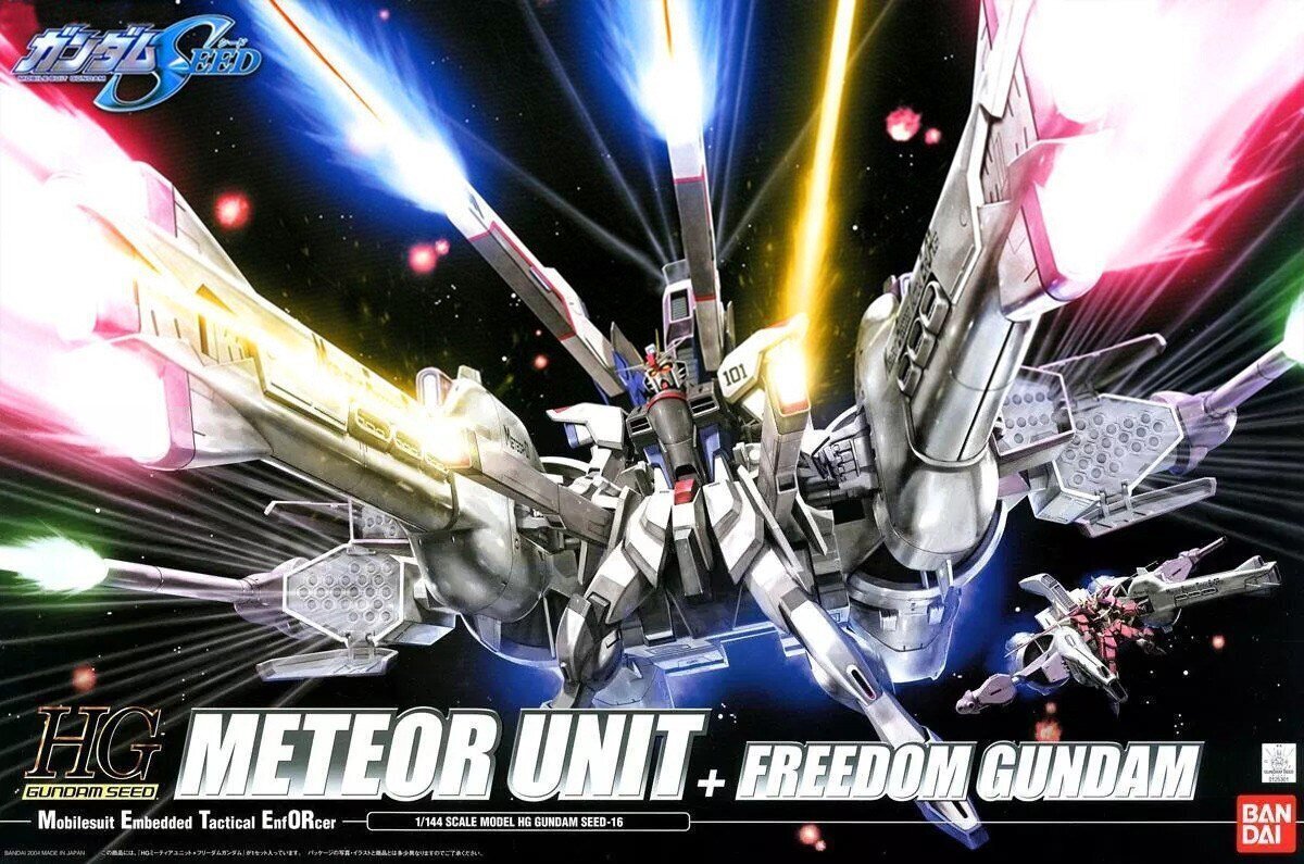 Monteeritav mudel Bandai HG 1/144 Meteor Unit + Freedom Gundam цена и информация | Klotsid ja konstruktorid | hansapost.ee