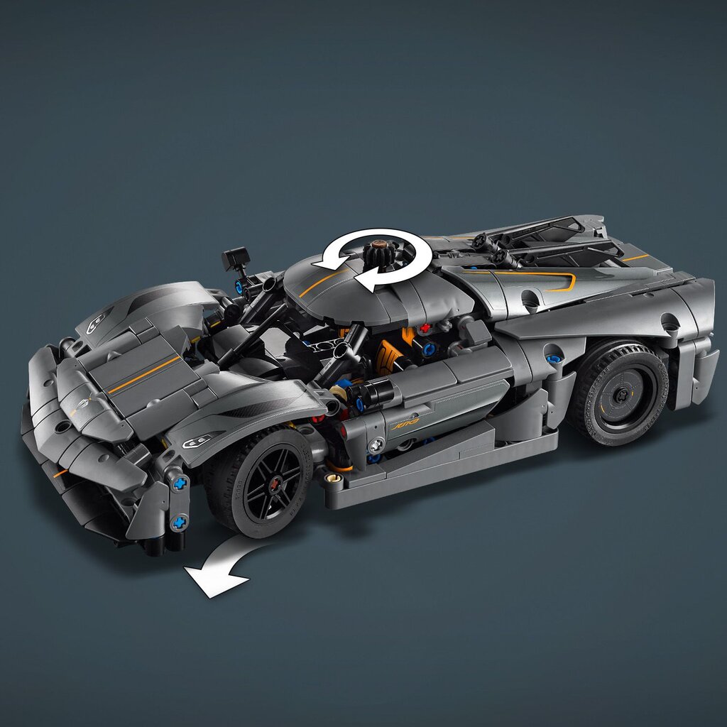 42173 Lego® Technic Koenigsegg Jesko Absolut hall hüperauto, 801 o. hind ja info | Klotsid ja konstruktorid | hansapost.ee