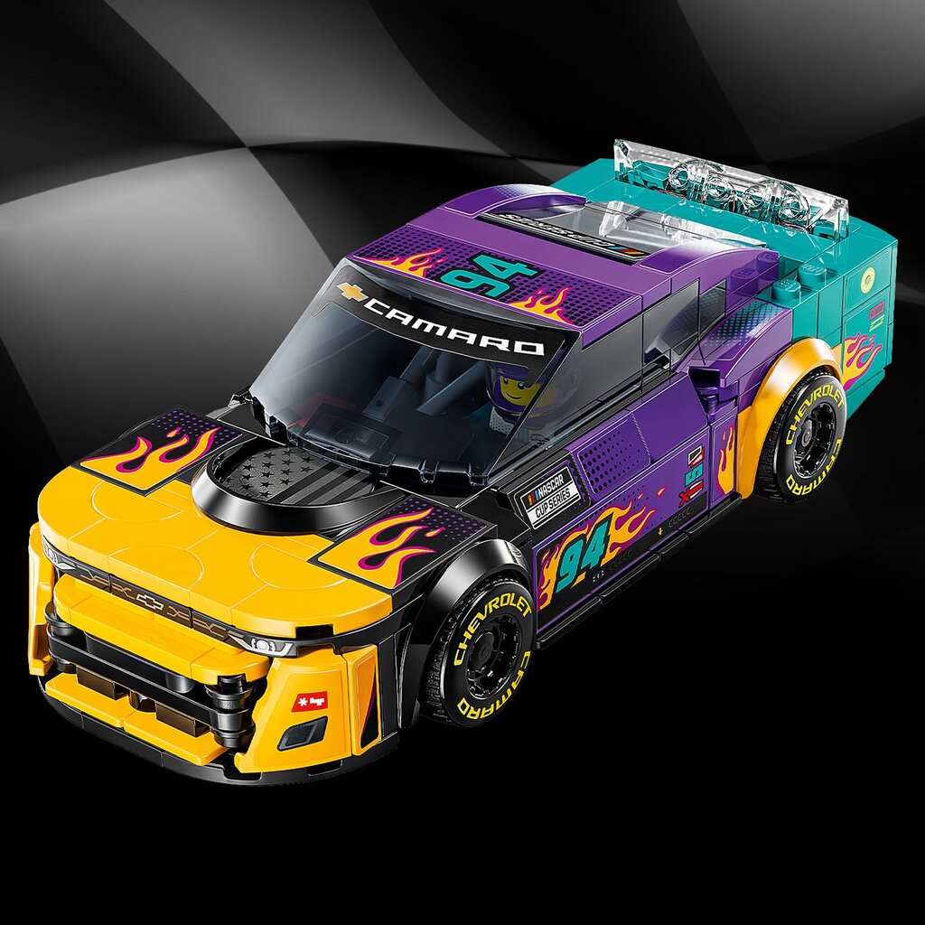 76935 Lego® Speed Champions Nascar® Next Gen Chevrolet Camaro ZL1, 328 o. цена и информация | Klotsid ja konstruktorid | hansapost.ee