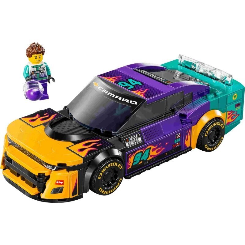 76935 Lego® Speed Champions Nascar® Next Gen Chevrolet Camaro ZL1, 328 o. цена и информация | Klotsid ja konstruktorid | hansapost.ee