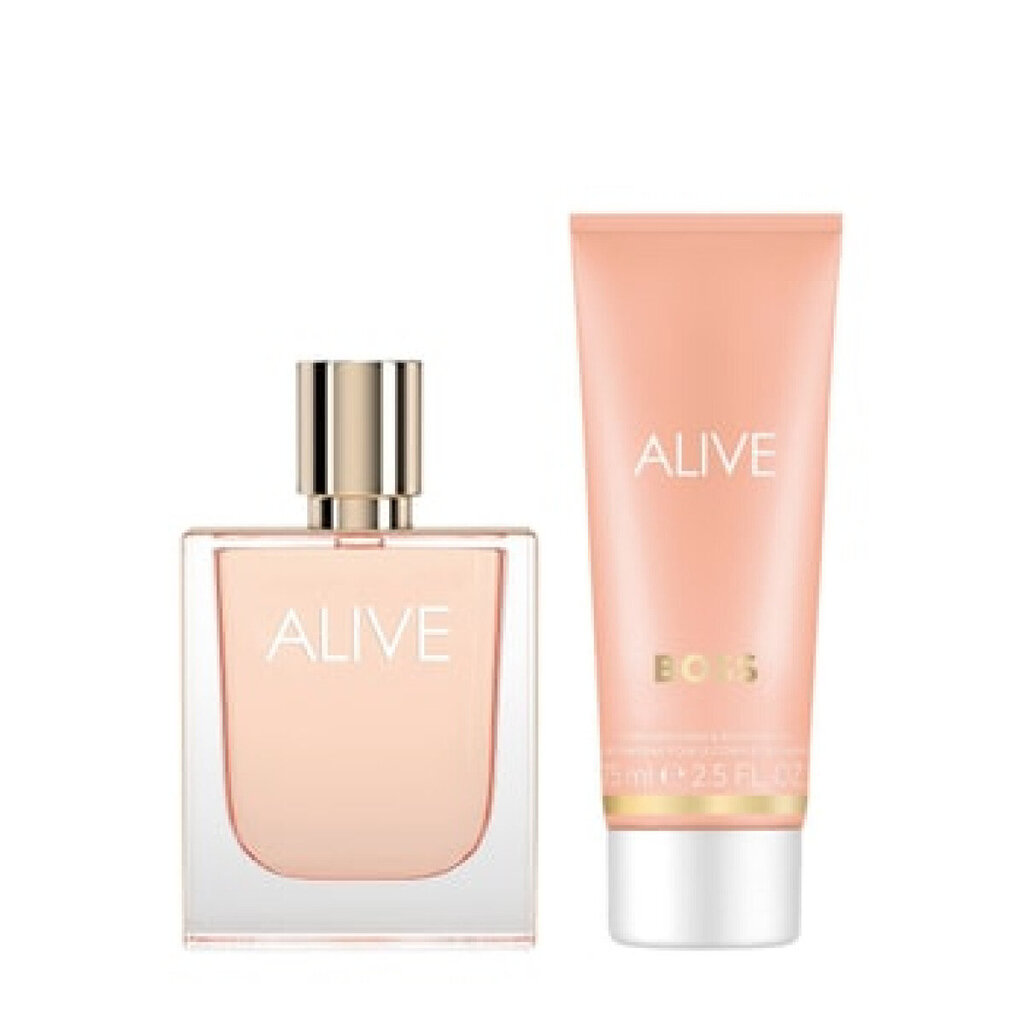 Hugo Boss Alive EDP komplekt naistele: eau de parfum 50 ml + kehakreem 75 ml hind ja info | Parfüümid naistele | hansapost.ee