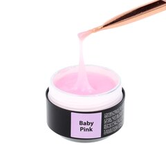 Ehitusgeel Solid Sincero Salon, Baby Pink, 15 ml price and information | Nail polishes and nail polish removers | hansapost.ee