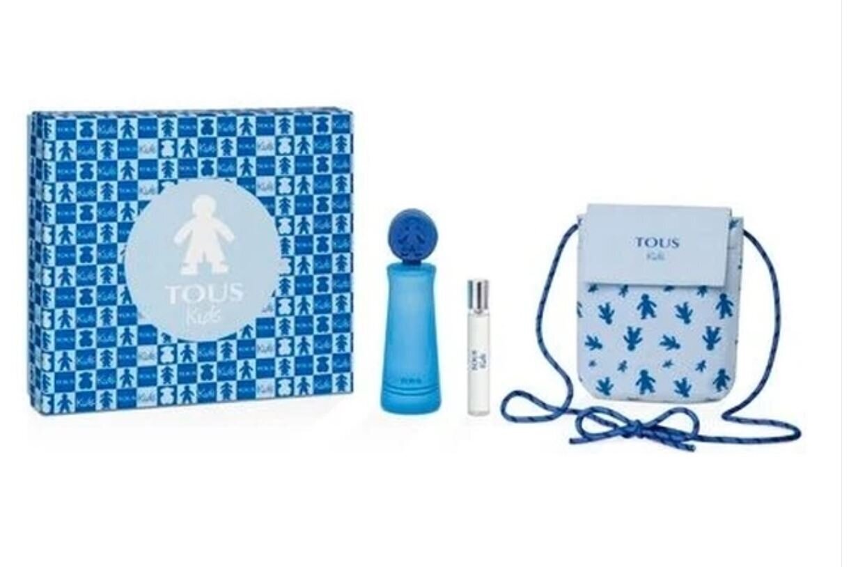 Tous Kids Boy Eau De Toilette komplekt lastele: tualettvesi EDT, 100 ml + tualettvesi EDT, 15 ml + käekott цена и информация | Laste lõhnaõlid | hansapost.ee