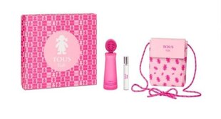 Набор духов Tous Kids Girl Eau De Toilette Set для детей: туалетная вода EDT, 100 мл + туалетная вода EDT, 15 мл + сумочка цена и информация | Духи для детей | hansapost.ee