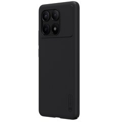 Nillkin Super Frosted Back Cover for Poco X6 Pro 5G Black цена и информация | Чехлы для телефонов | hansapost.ee