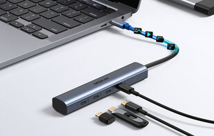 MOKiN USB-C Hub with 10Gbps 4 USB-C Ports (silver) цена и информация | Mokin Aксессуары для компьютеров | hansapost.ee