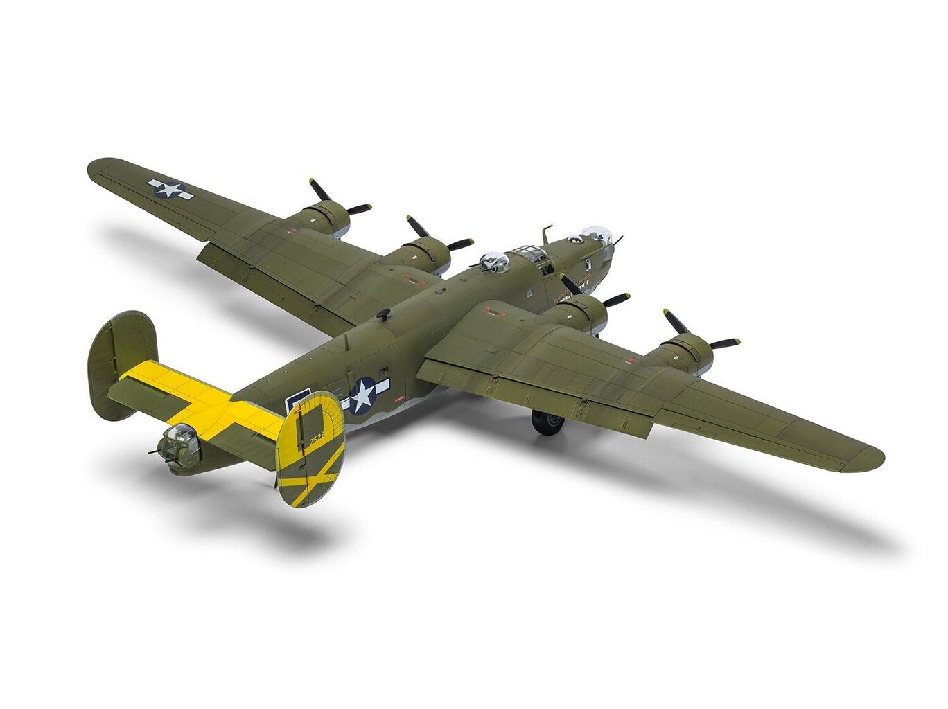 Konstruktor Airfix - Consolidated B-24H Liberator, 1/72, A09010 цена и информация | Klotsid ja konstruktorid | hansapost.ee