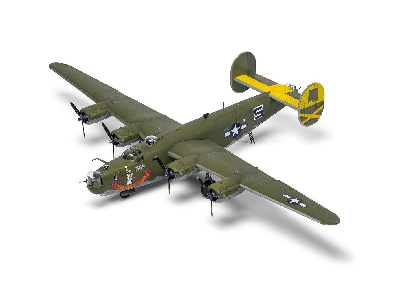 Konstruktor Airfix - Consolidated B-24H Liberator, 1/72, A09010 цена и информация | Klotsid ja konstruktorid | hansapost.ee