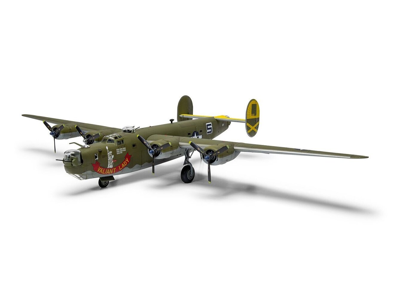 Konstruktor Airfix - Consolidated B-24H Liberator, 1/72, A09010 цена и информация | Klotsid ja konstruktorid | hansapost.ee