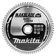 B-08707 TCT Пильный диск MAKBLADE PLUS 260X2.3X30mm 5 ° T70 Makita цена и информация | Ручной инструмент, 18 В 125 мм бесщеточная угловая шлифовальная машина для Makita Cordless, замена литий-ионного аккумулятора | hansapost.ee