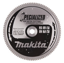 T.C.T saeketas 305X1.95X25.4mm -3° T100 B-23123 Makita hind ja info | Käsitööriistad | hansapost.ee