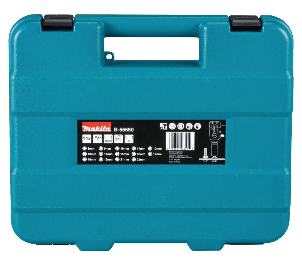 LÖÖKPADRUNITE KMPL. 14-OSALINE 3/8'' B-55550 Makita price and information | Käsitööriistad | hansapost.ee