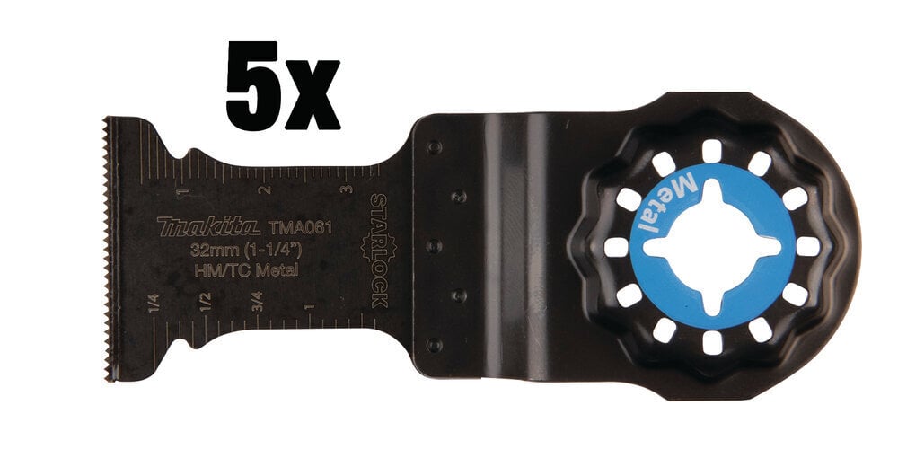 Multitool ristilõikamise saetera 32 mm B-64951-5 Makita hind ja info | Käsitööriistad | hansapost.ee