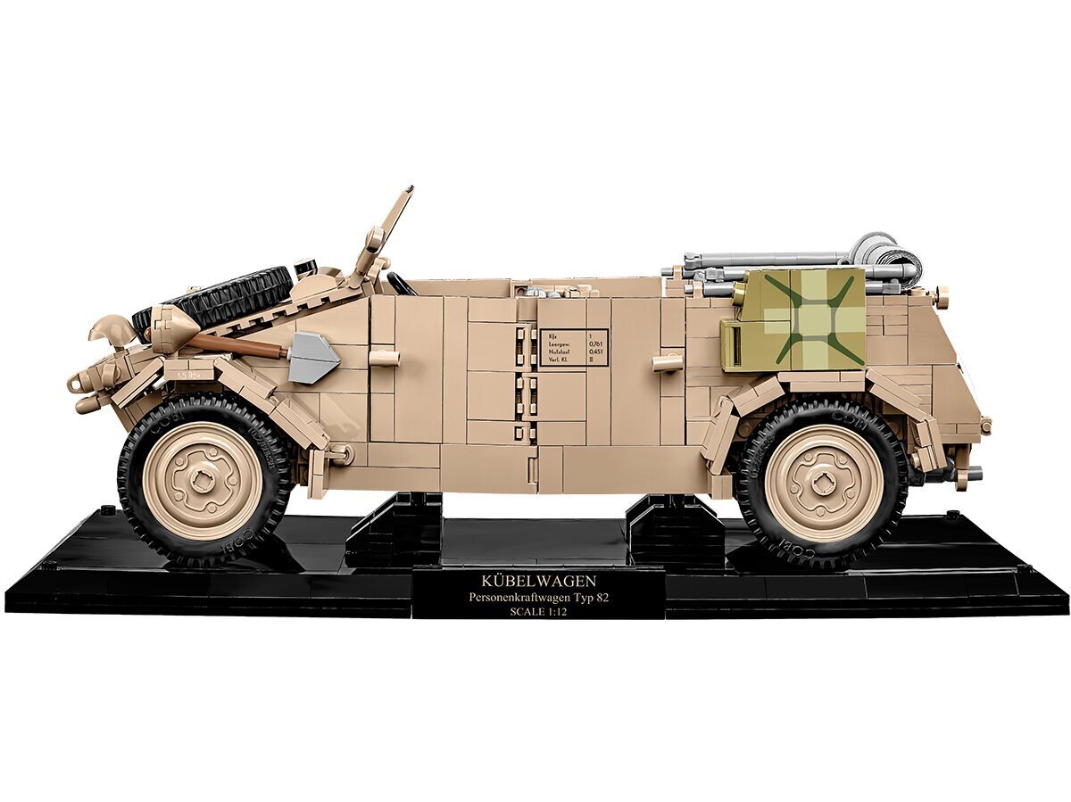 COBI - Plastkonstruktorid Kübelwagen (PKW Typ 82) - Executive Edition, 1/12, 2802 hind ja info | Klotsid ja konstruktorid | hansapost.ee