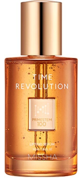 Näoseerum kõikidele nahatüüpidele Missha Time Revolution Primestem 100 Lifting Serum, 50 ml hind ja info | Näoõlid, ampullid ja seerumid | hansapost.ee