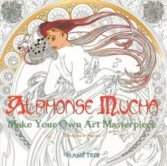 Alphonse Mucha (Art Colouring Book): Make Your Own Art Masterpiece New edition hind ja info | Värviraamatud | hansapost.ee