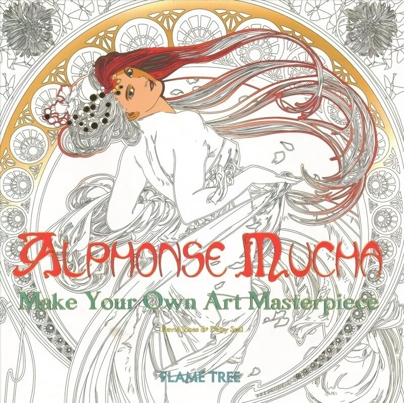 Alphonse Mucha (Art Colouring Book): Make Your Own Art Masterpiece New edition цена и информация | Värviraamatud | hansapost.ee