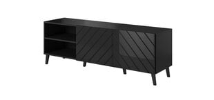 Telerialus Cama Meble Abeto, 150x42x52 cm, must цена и информация | Тумбы под телевизор | hansapost.ee