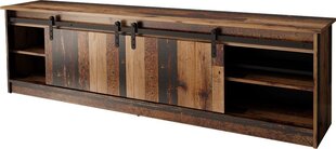 Cama Meble Granero telerilaud, 200x56,7x35 cm, pruun цена и информация | Тумбы под телевизор | hansapost.ee