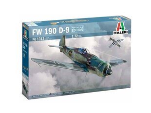 Italeri - Focke-Wulf Fw 190D-9, 1/72, 1312 цена и информация | Конструкторы и кубики | hansapost.ee