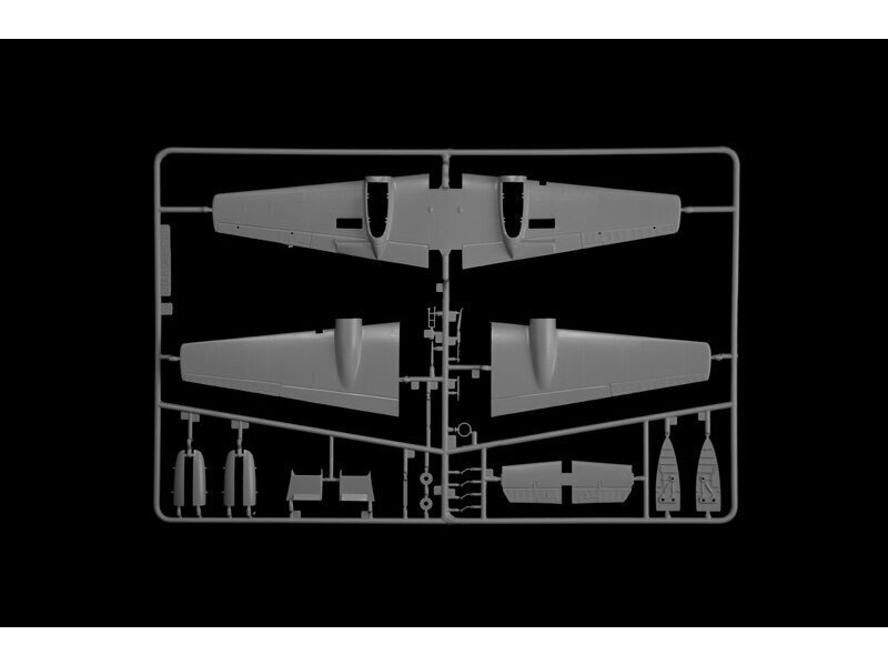 Konstruktor Italeri - Messerschmitt Bf 110 C Zerstörer, 1/72, 0049 hind ja info | Klotsid ja konstruktorid | hansapost.ee